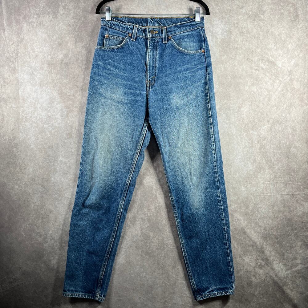 Vintage Levi's 550 Jeans Mens 31X32 Orange Tab Medium Wash Relaxed‎ Fit Tapered